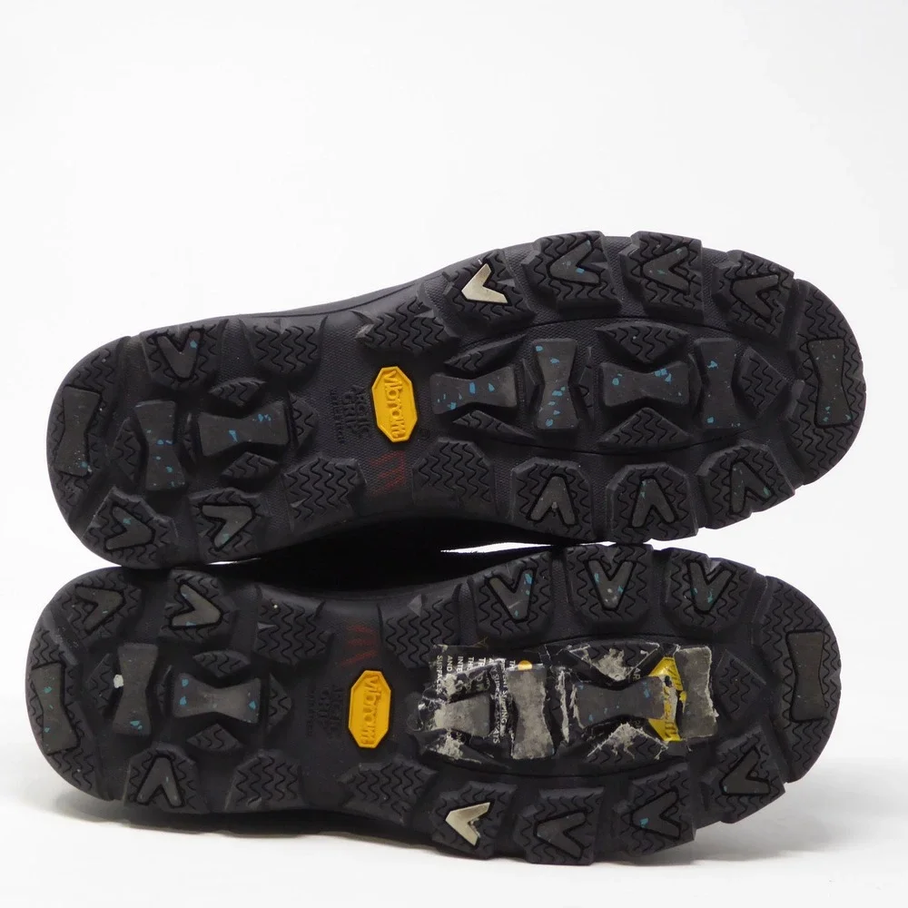 LL Bean Womens Storm Chaser 5 Snow Sneakers Black Vibram Arctic Grip Slip On 9